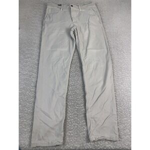 Fidelity Coastline Premium Chino Pants Mens‎ 34x31* Beige Slim Straight Casual